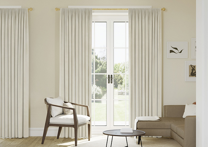 Odessa Velvet, Sesame - Made to Measure Curtains - Image 3